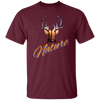 Nature Deer Head Outdoor Forest Sunset Deer Unisex T-Shirt