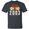 Anniversary 2003 Gift, Awesome Since 2003, Tropical Love, Limited Edition Unisex T-Shirt