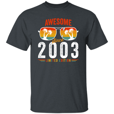 Anniversary 2003 Gift, Awesome Since 2003, Tropical Love, Limited Edition Unisex T-Shirt