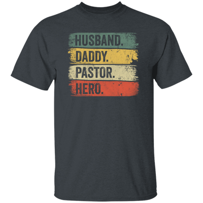 Retro Husband Gift Husband Daddy Pastor Hero