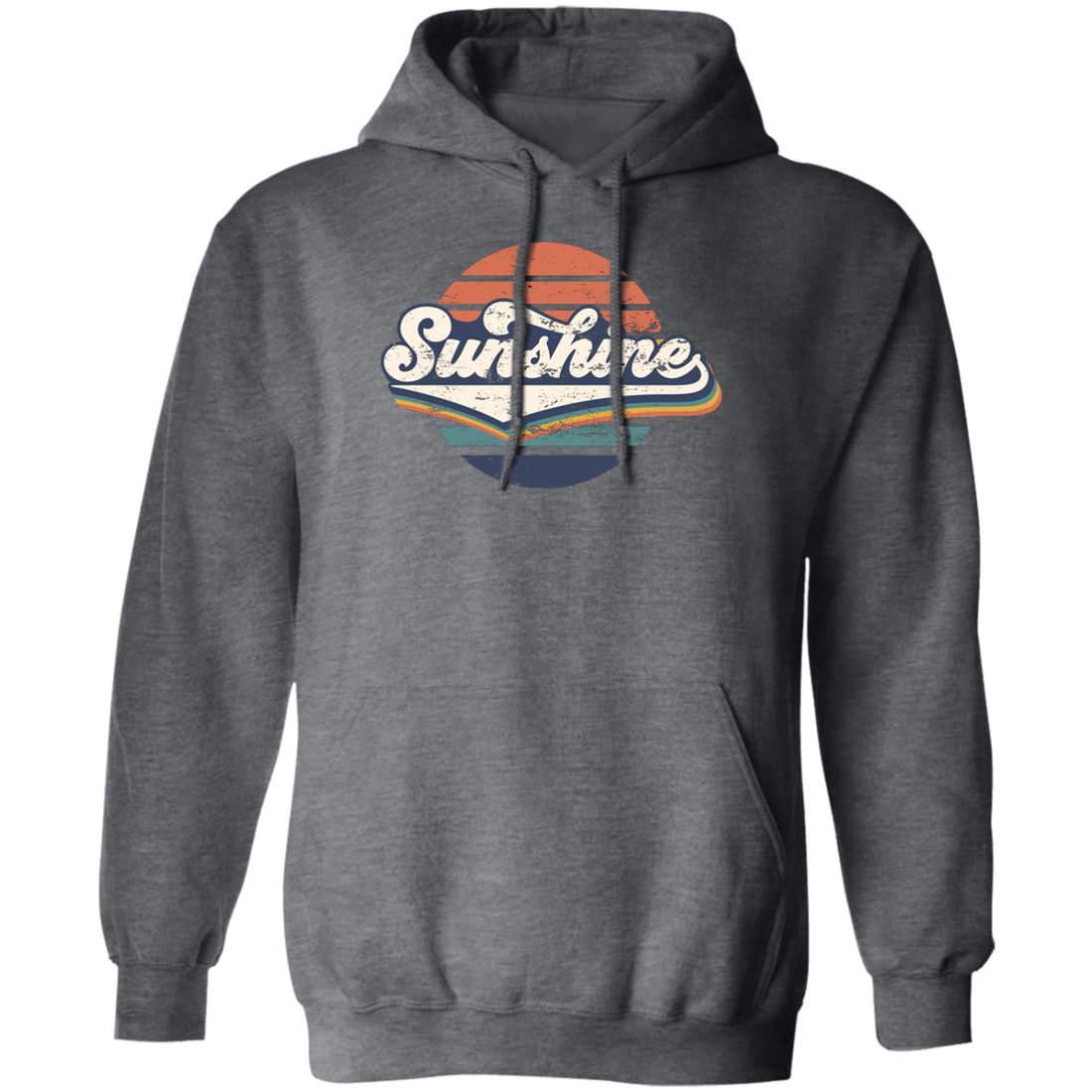 Retro Sunshine, Love Sunshine Gift, Sunshine Vintage, Sunshine Love Gift Pullover Hoodie