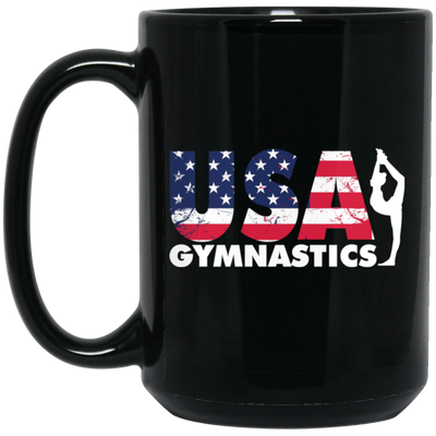 USA Gymnastics American Flag Gymnast Acrobatic