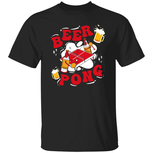 Love Beer Gift, Beer Pong Lover, Beer Pong Or Ping Pong, Gift For Drunk Unisex T-Shirt