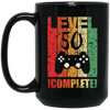 Gift Level 50 Complete Birthday For Gamers Birthday Gift