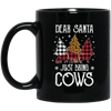 Christmas Dear Santa Just Bring The Cows Funny