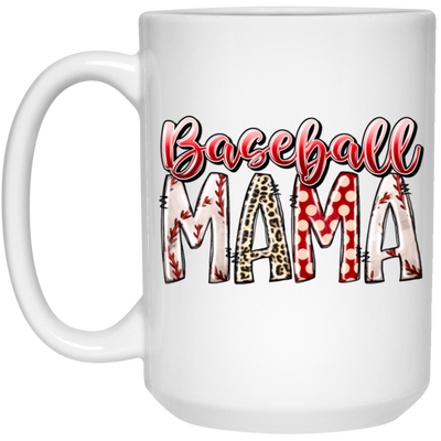 Best Mama, Baseball Mama, Love Baseball Gift, Gift For Mama, Mother's Day Gift, Sport Mom White Mug