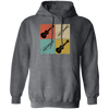 Four Ukulele Great Present For Ukulele Lover Birthday Gift Vintage Pullover Hoodie