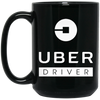 Uber Gift, Uber Driver, Uber Design, Gift For Uber Driver LYP01 Black Mug