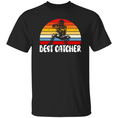 Baseball Catcher, Catcher Gift, Retro Catcher Gift, Love Retro Baseball, Catcher Vintage Unisex T-Shirt