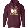 Groomer Vintage Style, I Am A Dog Groomer Not A Magician, Retro Gift Pullover Hoodie