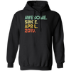 Awesome Since April 2010 Premium Pullover Hoodie