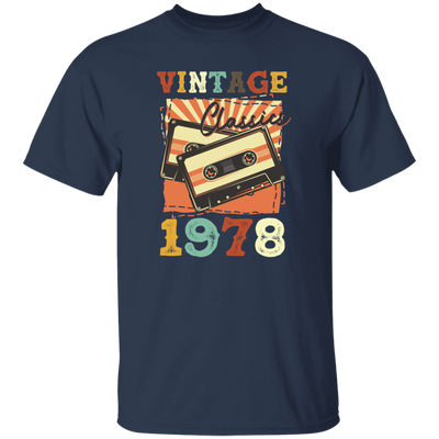 Vintage 1978, Birthday 1978 Retro, Classic Birthday Gift, Best Of 1978 Unisex T-Shirt