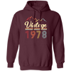 Vintage Mountain 1978, Retro 1978 Birthday, 1978 Gift