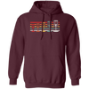 Disc Golf Gift, Retro Disc Golfing, Frisbeesport Gift, Retro Golf Lover Gift Pullover Hoodie