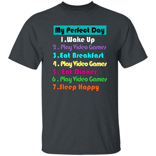 Perfect Day Is Play Video Games Unisex T-Shirt