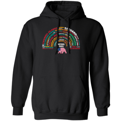 US Gift, Love National Parks, Denali National Park, Love Denali Parks Pullover Hoodie