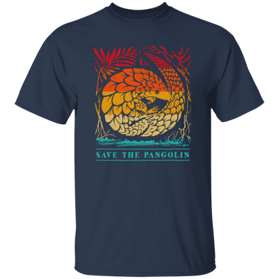 Save The Pangolin Rustic, Retro Pangolin Rustic