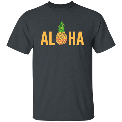 Aloha Pineapple Tropical Fruit Summer Vacation Hawaii Pineapple Lover Unisex T-Shirt