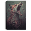 The Yawning Decaying Fox Dissolving Into Bones And Tendons, Ethereal, Within The Dense Forest