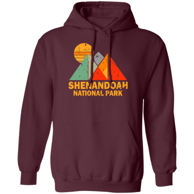 Best National Park, Shenandoah Lover Gift, Best Retro Mountain Love Pullover Hoodie