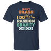 Retro Gravity Checks Cycopath Funny Cycling Pun Vintage