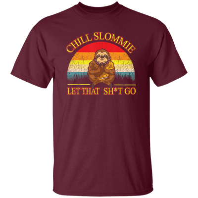 Funny Sloth, Sloth Buddha, Zen Meditation, Retro Chill Slommie Gift, Best Sloth Unisex T-Shirt