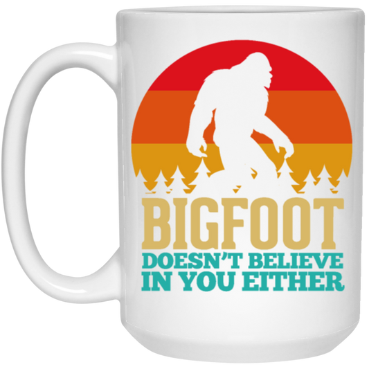 Bigfoot Sasquatch Believe Big Foot Gift, Bigfoot Vintage