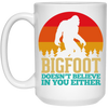 Bigfoot Sasquatch Believe Big Foot Gift, Bigfoot Vintage