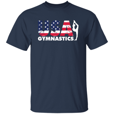 USA Gymnastics American Flag Gymnast Acrobatic