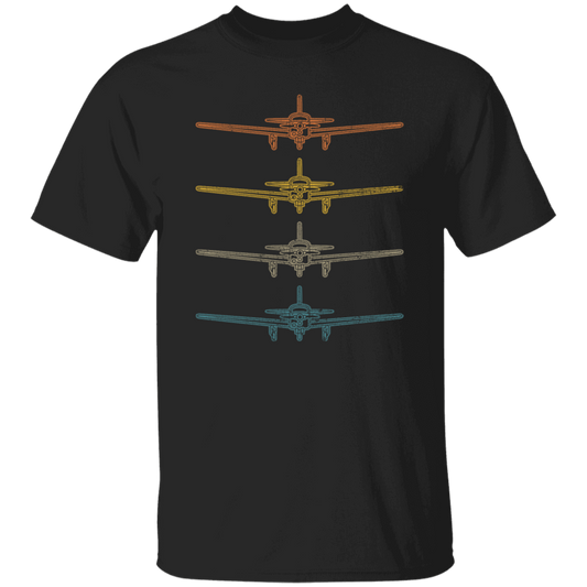 M20J Airplane Gift For Flight School Training Love Aviation Pilot Vintage Unisex T-Shirt