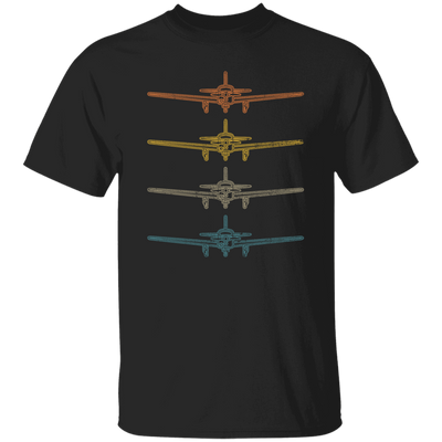 M20J Airplane Gift For Flight School Training Love Aviation Pilot Vintage Unisex T-Shirt