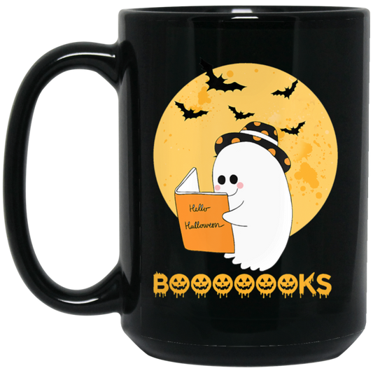 Cute Boo Booooooks boo read books halloween