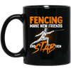 Fencing, Fencing Mask, Sword Fighting, Saber, Escrime Gift