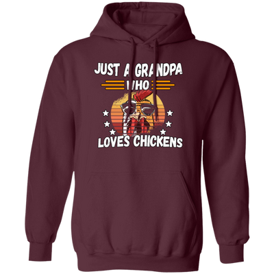 PNG Just A Grandpa Who Loves Chicken Vintage