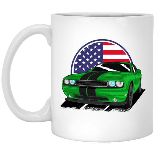 Muscle Car, Best Car, American Car Lover Gift, Muscle Car Love Gift White Mug