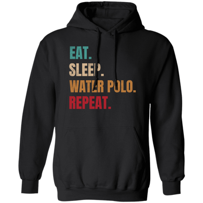 Eat Sleep Water Polo Repeat, Retro Water Polo Player Gift