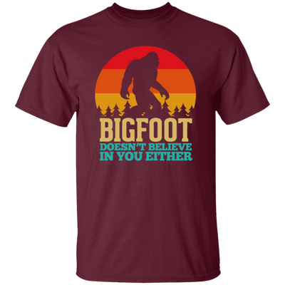 Bigfoot Sasquatch Believe Big Foot Gift, Bigfoot Vintage