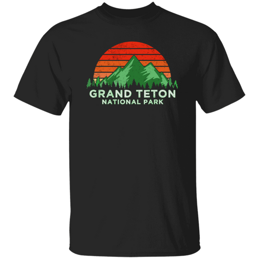 Vintage Grand Teton National Park Souvenir Retro