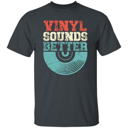 Love Vinyl, Vinyl Sounds Better, Audiophile Music, Vinyl Player, Love Vinyl Unisex T-Shirt