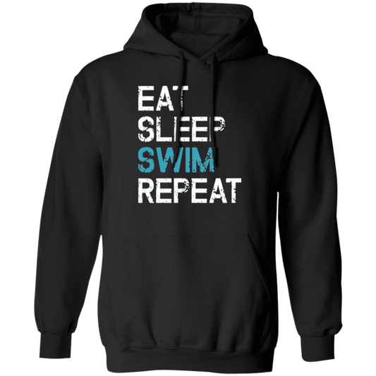 Eat Sleep Swim Repeat Swimmer, Water Sports Fitness