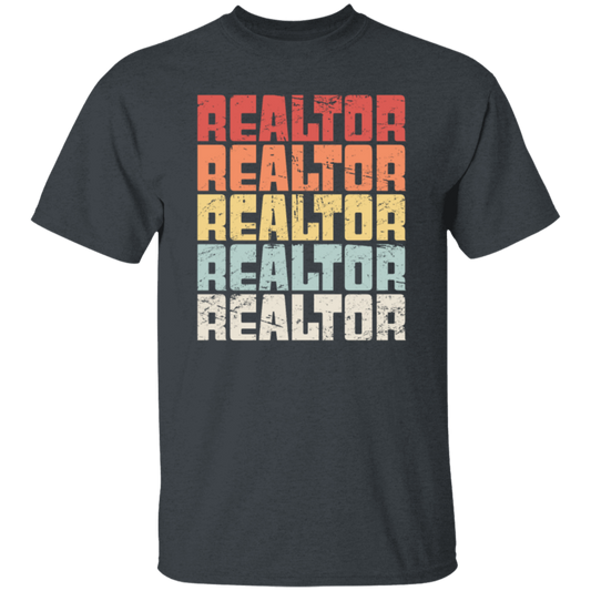 Retro 70s Realtor, Realtor Gift, Love Realtor, Best Realtor Unisex T-Shirt