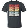 Retro 70s Realtor, Realtor Gift, Love Realtor, Best Realtor Unisex T-Shirt