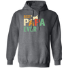 Papa Pilot, Vintage Style, Cool Pilot Gift Pullover Hoodie