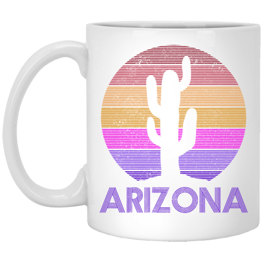 Arizona Vintage Cactus, Retro Arizona Cactus