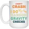 Retro Gravity Checks Cycopath Funny Cycling Pun Vintage