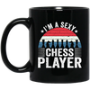 Retro I_m A Sexy Chessplayer Chess Pieces Game