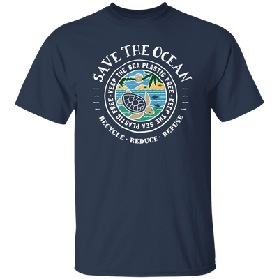 Save The Ocean - Turtle Keep The Sea Plastic Free