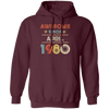 Birthday Day Awesome Since April 1980 Pullover Hoodie