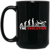 The Evolution Recumbent Bike Funny Retro Cyclist