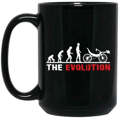 The Evolution Recumbent Bike Funny Retro Cyclist